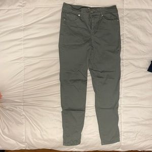 Jessica Simpson High Rise Skinny Olive Green